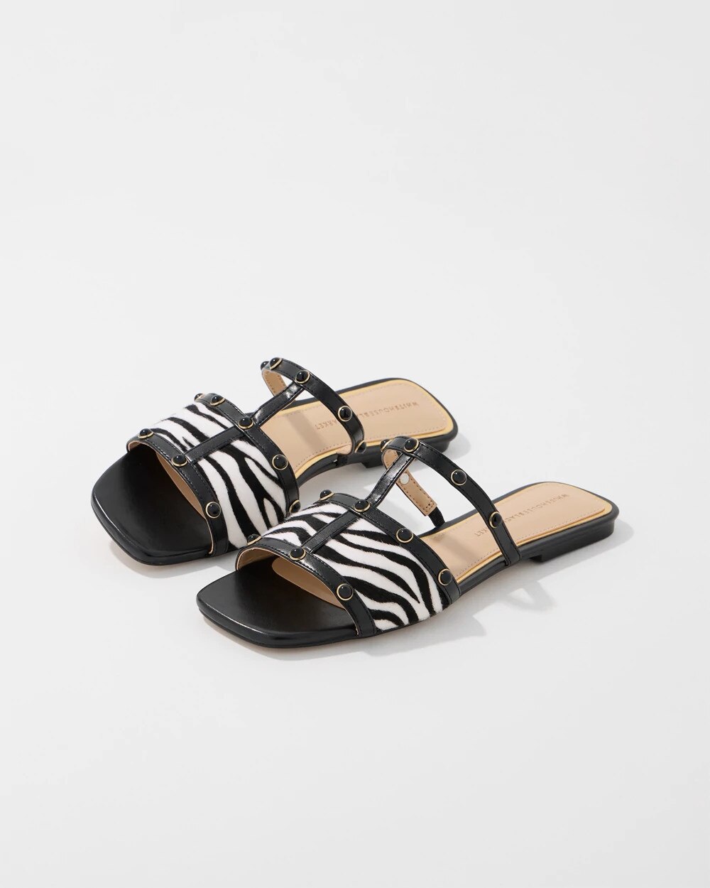 サテラ Zebra Sandals | White House Black Market